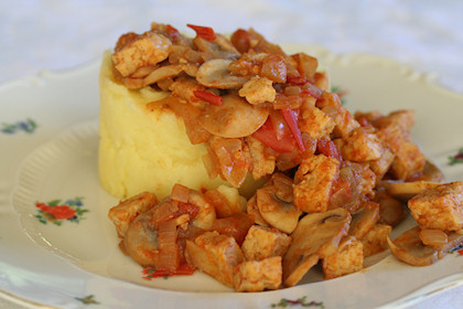 Mushroom and Tempeh Stew